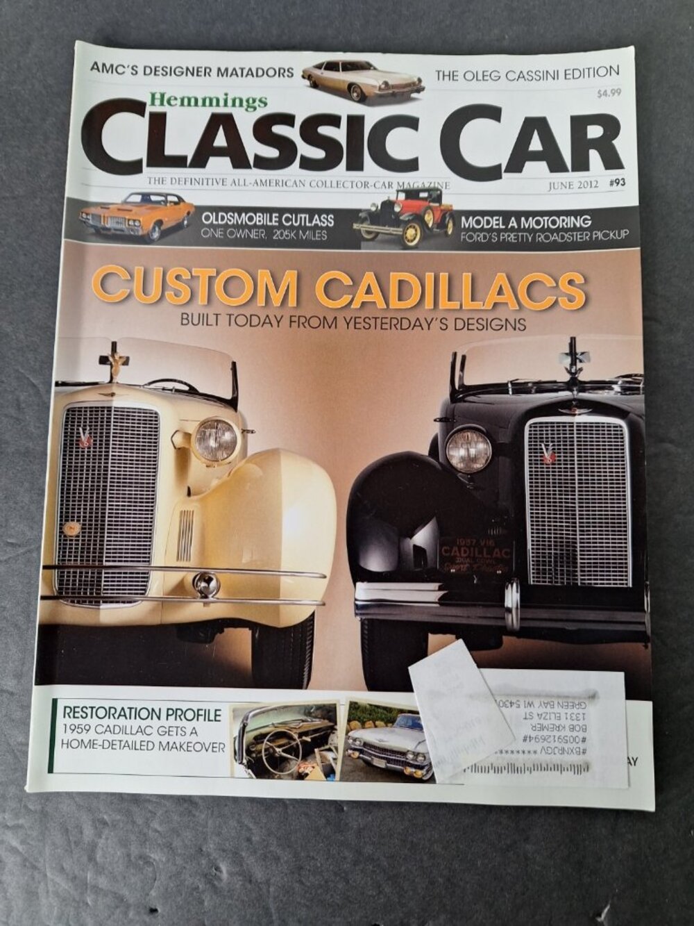 HEMMINGS CLASSIC CAR MAGAZINES - ALL TWELVE 2012 ISSUES - ALL IN GOOD SHAPE - Picture 8 of 14